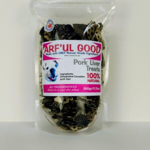 Dehydrated pork liver 500 gr.