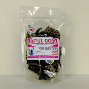 dehydrated pork liver 200 gr bag