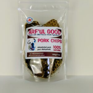 dehydrated pork loin 200 gr bag