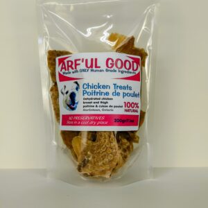 Dehydrated chicken breast 200 gr bag