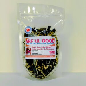 Pork Liver Mini Bites 200 gr bag